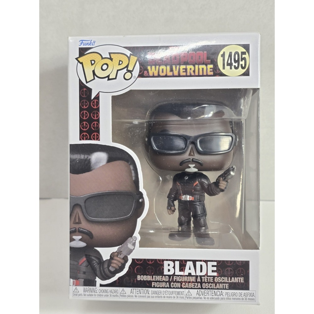 Funko POP! Marvel Deadpool & Wolverine - Blade Figure #1495